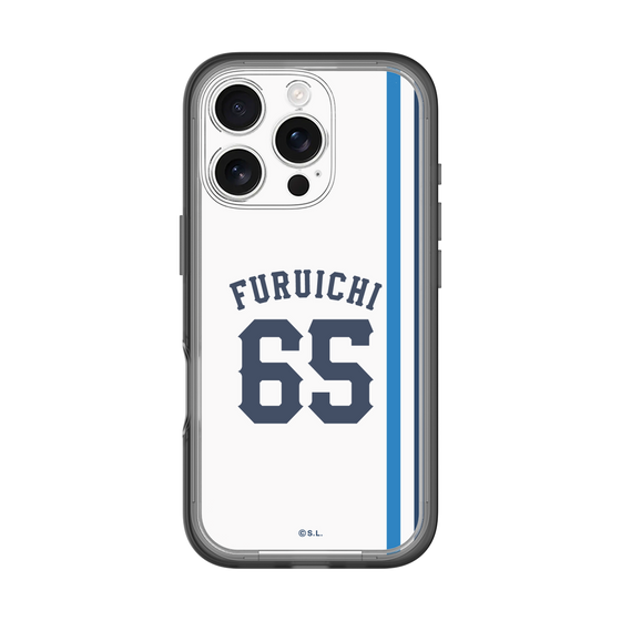 スリムプロテクションプレミアムケース［ 埼玉西武ライオンズ- #65 FURUICHI - ホーム ］