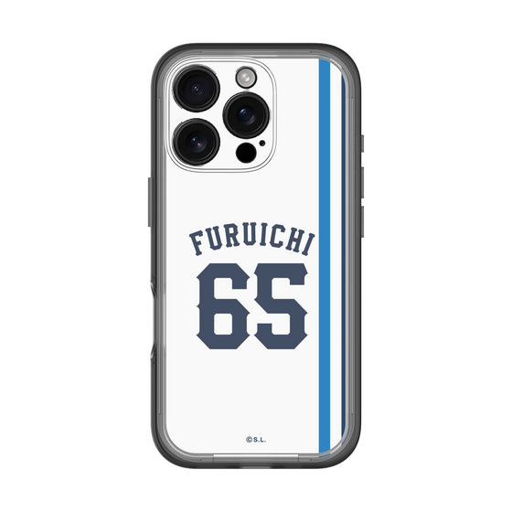 スリムプロテクションプレミアムケース［ 埼玉西武ライオンズ- #65 FURUICHI - ホーム ］