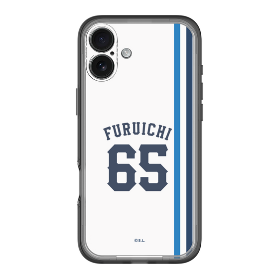 スリムプロテクションプレミアムケース［ 埼玉西武ライオンズ- #65 FURUICHI - ホーム ］