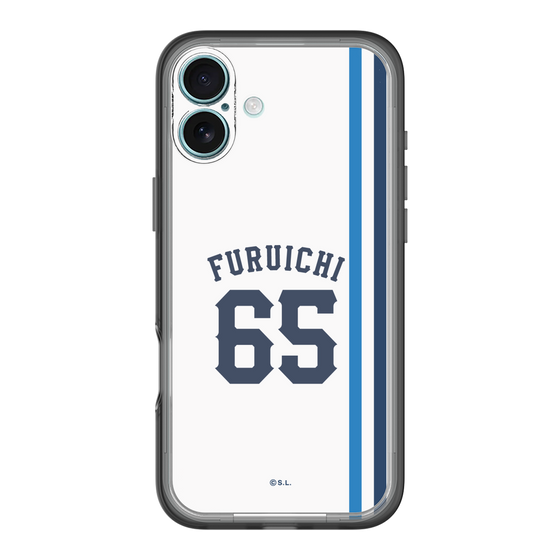 スリムプロテクションプレミアムケース［ 埼玉西武ライオンズ- #65 FURUICHI - ホーム ］