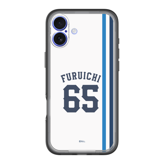 スリムプロテクションプレミアムケース［ 埼玉西武ライオンズ- #65 FURUICHI - ホーム ］