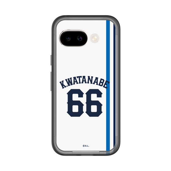 スリムプロテクションプレミアムケース［ 埼玉西武ライオンズ- #66 WATANABE - ホーム ］