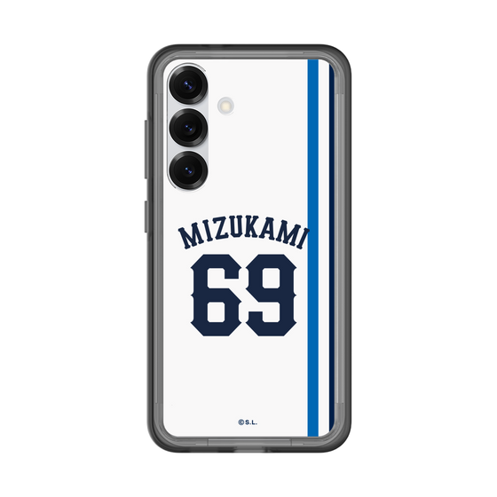 スリムプロテクションプレミアムケース［ 埼玉西武ライオンズ- #69 MIZUKAMI - ホーム ］