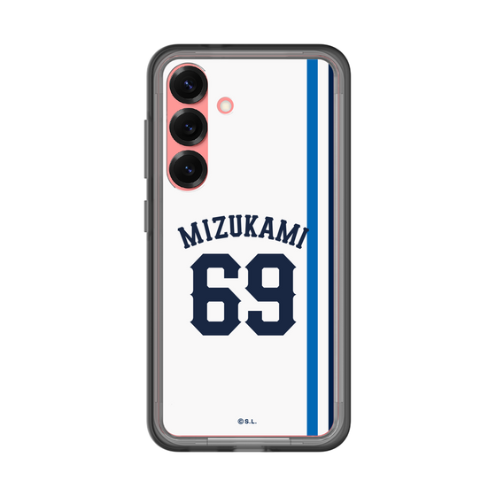 スリムプロテクションプレミアムケース［ 埼玉西武ライオンズ- #69 MIZUKAMI - ホーム ］
