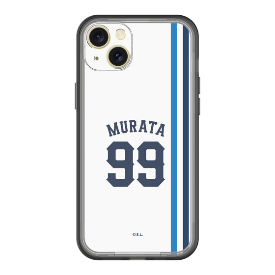 スリムプロテクションプレミアムケース［ 埼玉西武ライオンズ- #99 MURATA - ホーム ］
