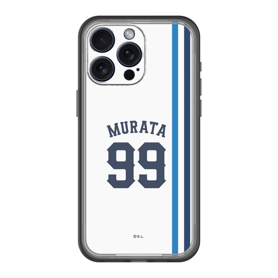 スリムプロテクションプレミアムケース［ 埼玉西武ライオンズ- #99 MURATA - ホーム ］