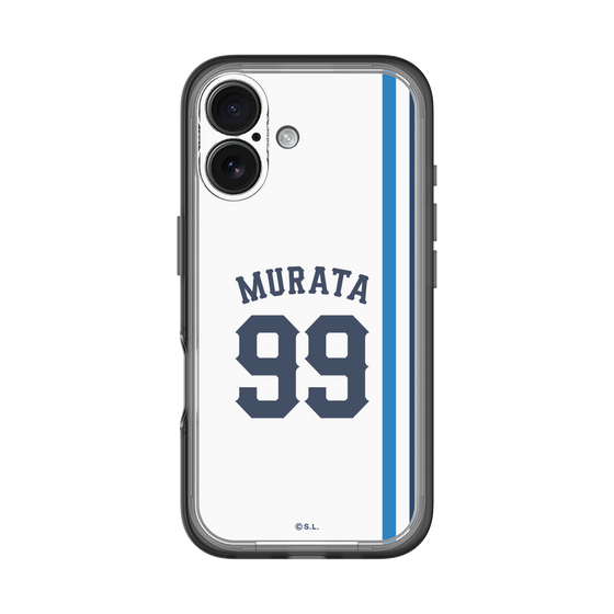 スリムプロテクションプレミアムケース［ 埼玉西武ライオンズ- #99 MURATA - ホーム ］