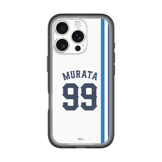 スリムプロテクションプレミアムケース［ 埼玉西武ライオンズ- #99 MURATA - ホーム ］