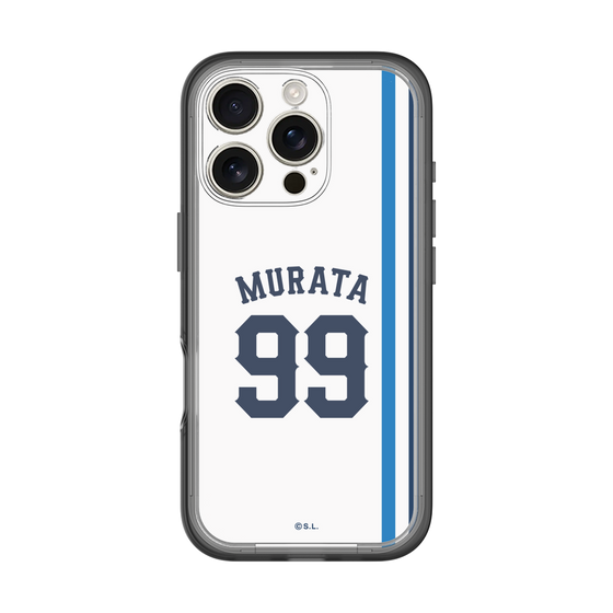 スリムプロテクションプレミアムケース［ 埼玉西武ライオンズ- #99 MURATA - ホーム ］