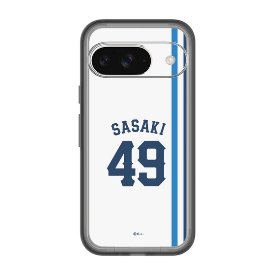 スリムプロテクションプレミアムケース［ 埼玉西武ライオンズ- #49 SASAKI - ホーム ］