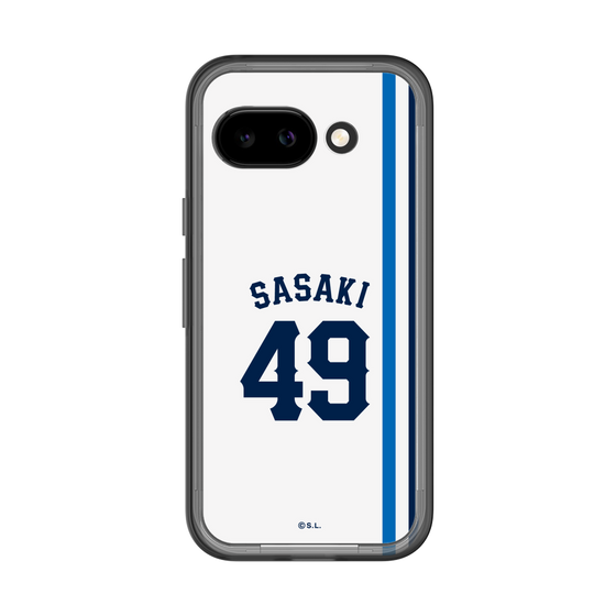 スリムプロテクションプレミアムケース［ 埼玉西武ライオンズ- #49 SASAKI - ホーム ］