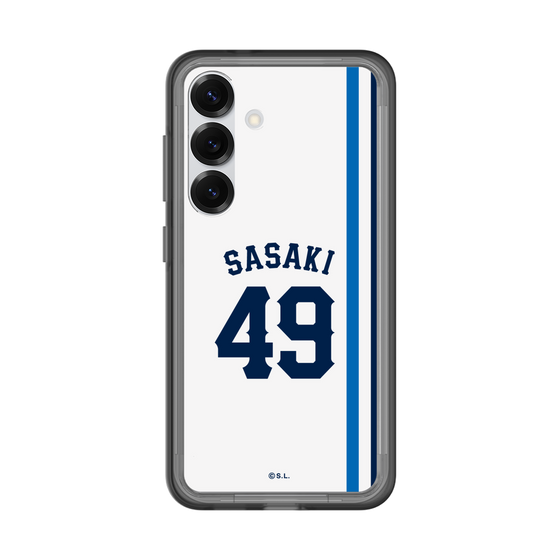 スリムプロテクションプレミアムケース［ 埼玉西武ライオンズ- #49 SASAKI - ホーム ］