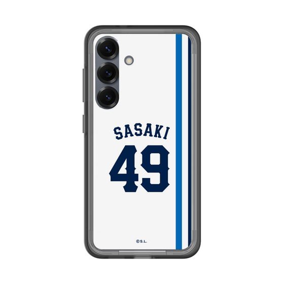 スリムプロテクションプレミアムケース［ 埼玉西武ライオンズ- #49 SASAKI - ホーム ］