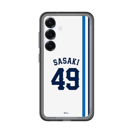 スリムプロテクションプレミアムケース［ 埼玉西武ライオンズ- #49 SASAKI - ホーム ］