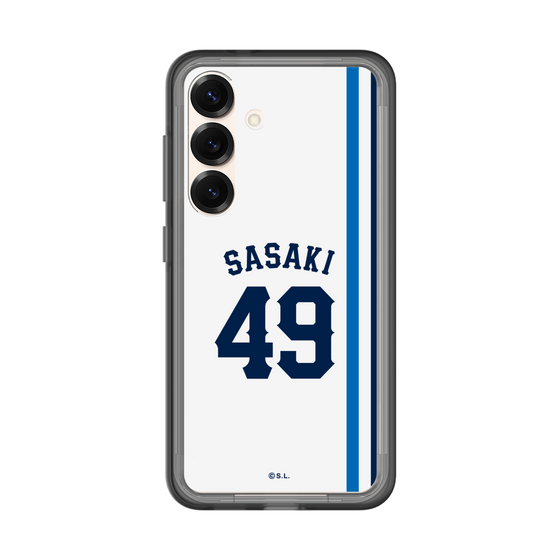 スリムプロテクションプレミアムケース［ 埼玉西武ライオンズ- #49 SASAKI - ホーム ］