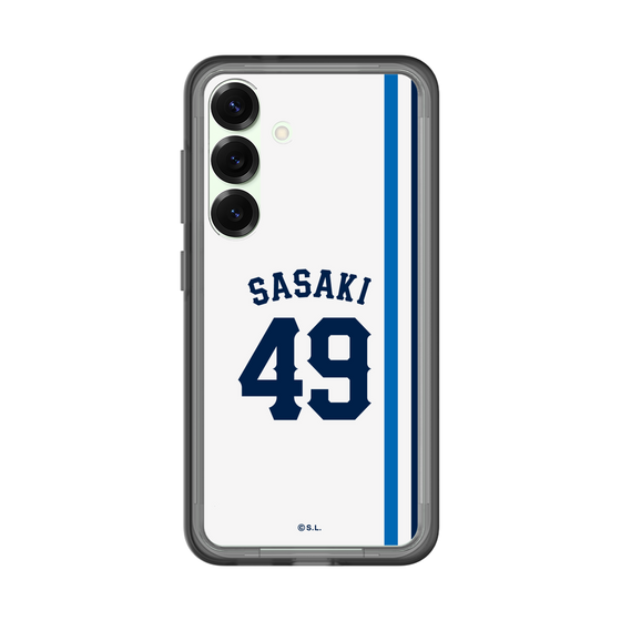 スリムプロテクションプレミアムケース［ 埼玉西武ライオンズ- #49 SASAKI - ホーム ］
