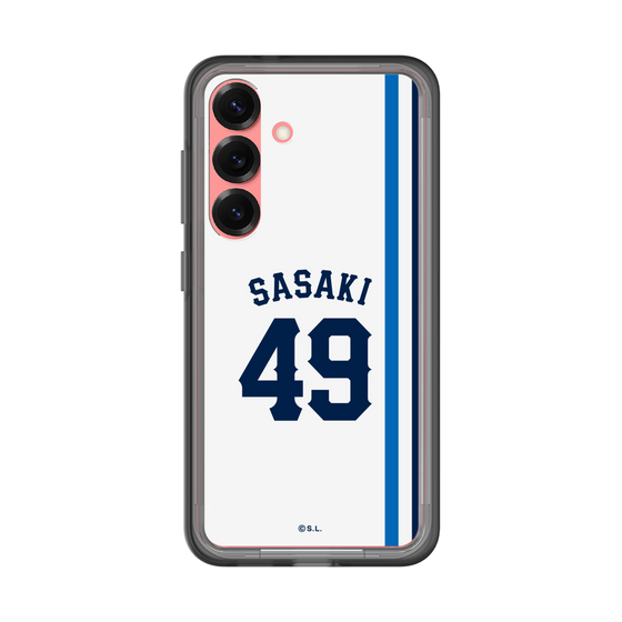 スリムプロテクションプレミアムケース［ 埼玉西武ライオンズ- #49 SASAKI - ホーム ］