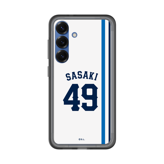 スリムプロテクションプレミアムケース［ 埼玉西武ライオンズ- #49 SASAKI - ホーム ］