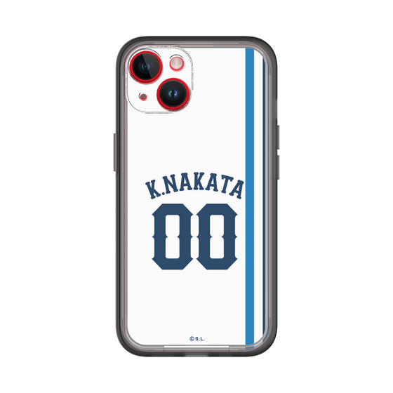 スリムプロテクションプレミアムケース［ 埼玉西武ライオンズ- #00 K.NAKATA - ホーム ］