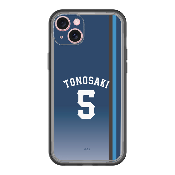 スリムプロテクションプレミアムケース［ 埼玉西武ライオンズ- #5 TONOSAKI - ビジター ］