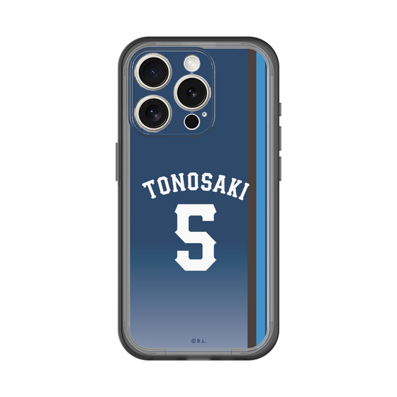 スリムプロテクションプレミアムケース［ 埼玉西武ライオンズ- #5 TONOSAKI - ビジター ］