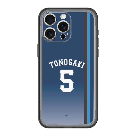 スリムプロテクションプレミアムケース［ 埼玉西武ライオンズ- #5 TONOSAKI - ビジター ］