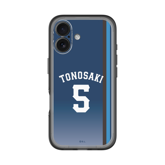 スリムプロテクションプレミアムケース［ 埼玉西武ライオンズ- #5 TONOSAKI - ビジター ］