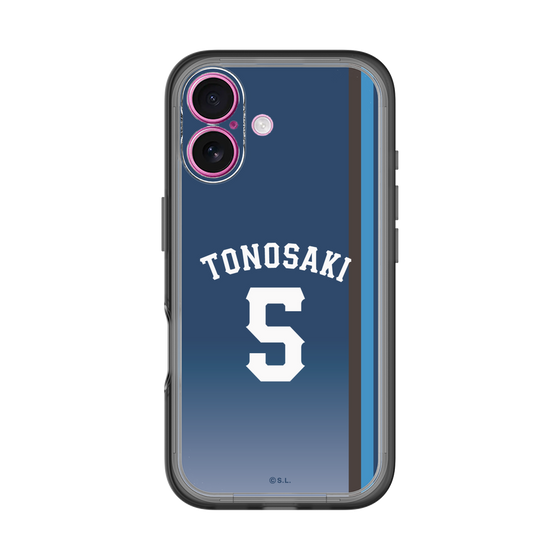 スリムプロテクションプレミアムケース［ 埼玉西武ライオンズ- #5 TONOSAKI - ビジター ］