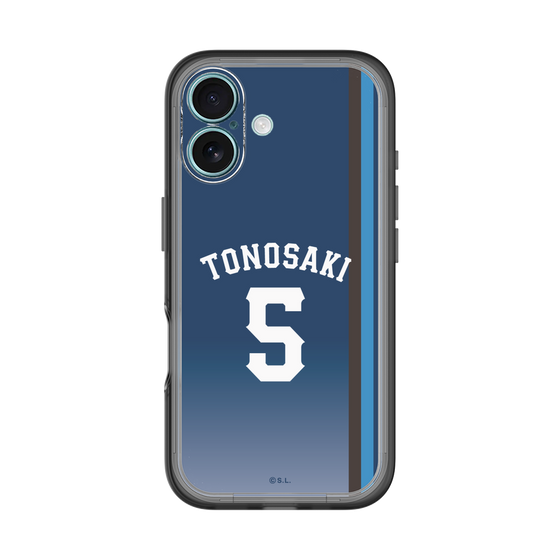 スリムプロテクションプレミアムケース［ 埼玉西武ライオンズ- #5 TONOSAKI - ビジター ］