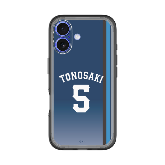 スリムプロテクションプレミアムケース［ 埼玉西武ライオンズ- #5 TONOSAKI - ビジター ］