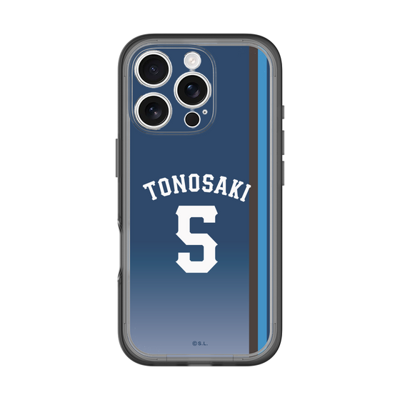 スリムプロテクションプレミアムケース［ 埼玉西武ライオンズ- #5 TONOSAKI - ビジター ］