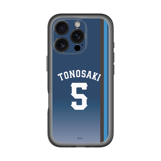 スリムプロテクションプレミアムケース［ 埼玉西武ライオンズ- #5 TONOSAKI - ビジター ］