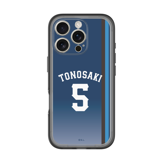 スリムプロテクションプレミアムケース［ 埼玉西武ライオンズ- #5 TONOSAKI - ビジター ］
