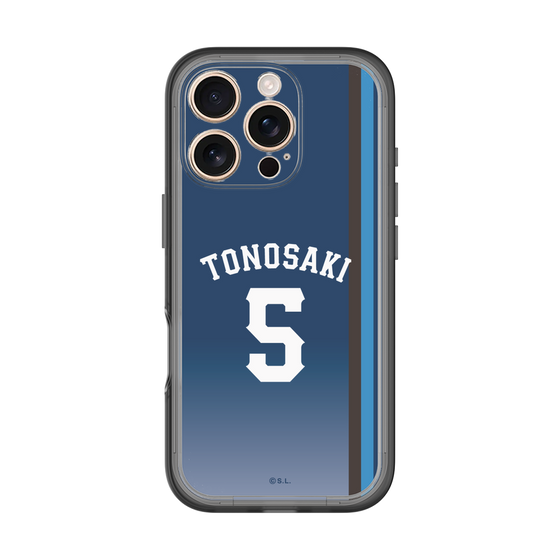 スリムプロテクションプレミアムケース［ 埼玉西武ライオンズ- #5 TONOSAKI - ビジター ］