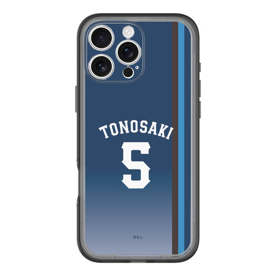 スリムプロテクションプレミアムケース［ 埼玉西武ライオンズ- #5 TONOSAKI - ビジター ］