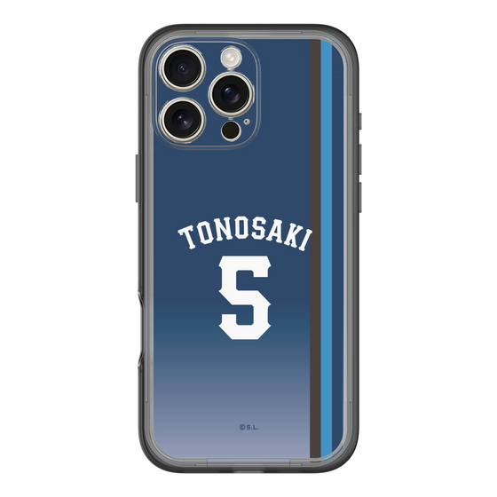 スリムプロテクションプレミアムケース［ 埼玉西武ライオンズ- #5 TONOSAKI - ビジター ］
