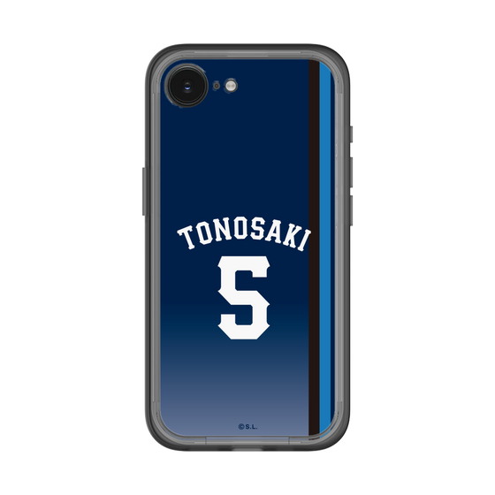スリムプロテクションプレミアムケース［ 埼玉西武ライオンズ- #5 TONOSAKI - ビジター ］