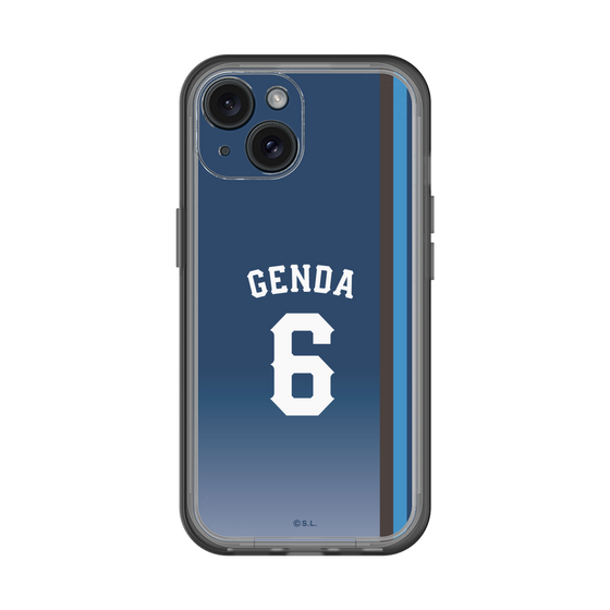 スリムプロテクションプレミアムケース［ 埼玉西武ライオンズ- #6 GENDA - ビジター ］