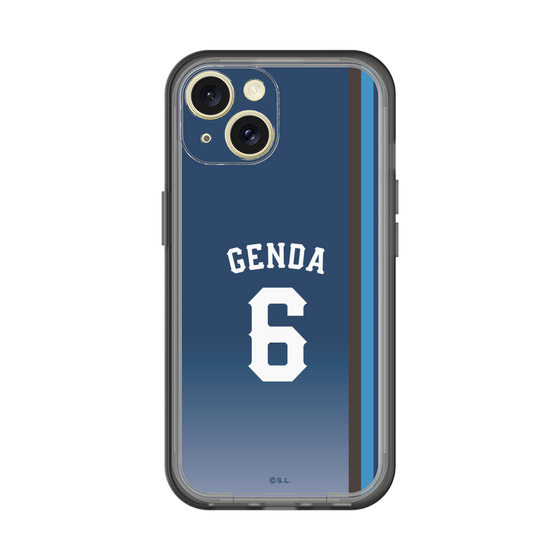 スリムプロテクションプレミアムケース［ 埼玉西武ライオンズ- #6 GENDA - ビジター ］