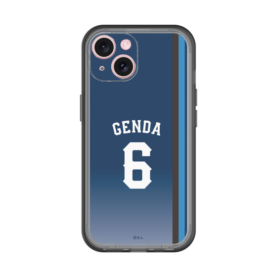 スリムプロテクションプレミアムケース［ 埼玉西武ライオンズ- #6 GENDA - ビジター ］