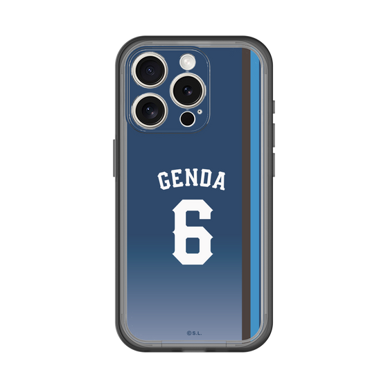 スリムプロテクションプレミアムケース［ 埼玉西武ライオンズ- #6 GENDA - ビジター ］