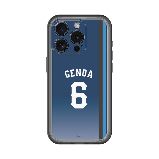 スリムプロテクションプレミアムケース［ 埼玉西武ライオンズ- #6 GENDA - ビジター ］