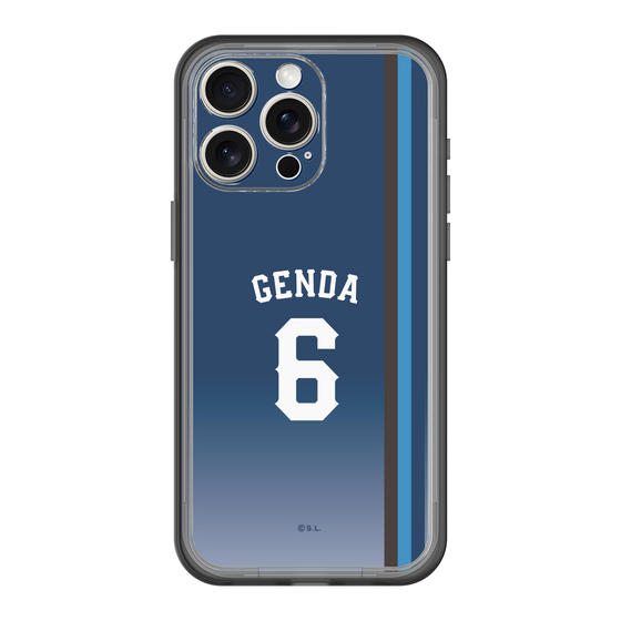 スリムプロテクションプレミアムケース［ 埼玉西武ライオンズ- #6 GENDA - ビジター ］