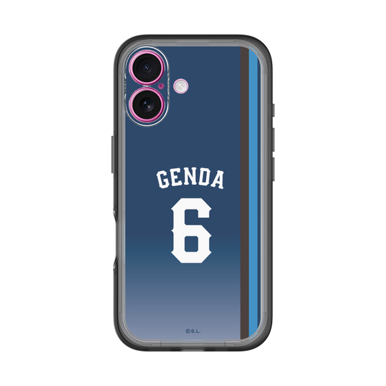 スリムプロテクションプレミアムケース［ 埼玉西武ライオンズ- #6 GENDA - ビジター ］