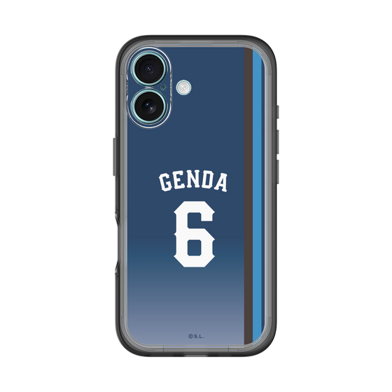 スリムプロテクションプレミアムケース［ 埼玉西武ライオンズ- #6 GENDA - ビジター ］
