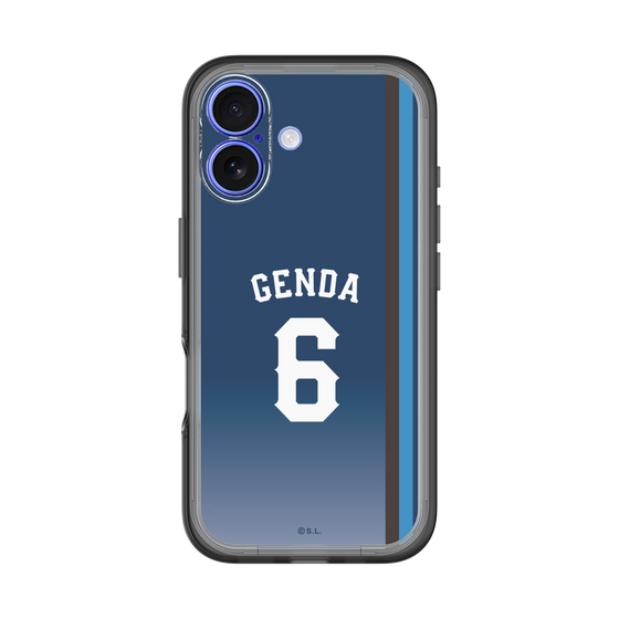 スリムプロテクションプレミアムケース［ 埼玉西武ライオンズ- #6 GENDA - ビジター ］