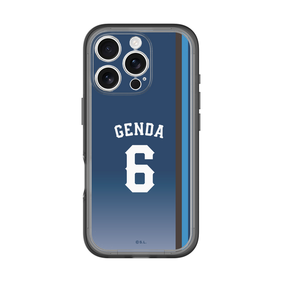 スリムプロテクションプレミアムケース［ 埼玉西武ライオンズ- #6 GENDA - ビジター ］
