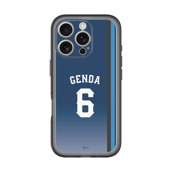 スリムプロテクションプレミアムケース［ 埼玉西武ライオンズ- #6 GENDA - ビジター ］