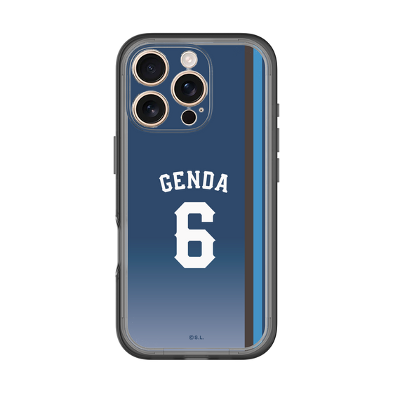 スリムプロテクションプレミアムケース［ 埼玉西武ライオンズ- #6 GENDA - ビジター ］