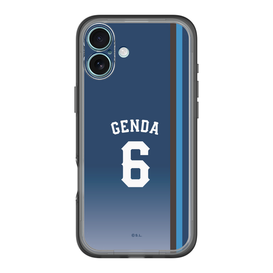 スリムプロテクションプレミアムケース［ 埼玉西武ライオンズ- #6 GENDA - ビジター ］